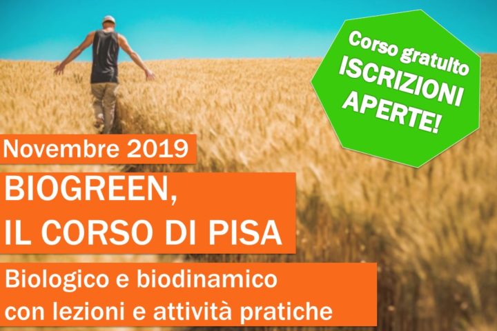 Biogreen cover Pisa novembre 2019 Biogreen cover Pisa novembre 2019