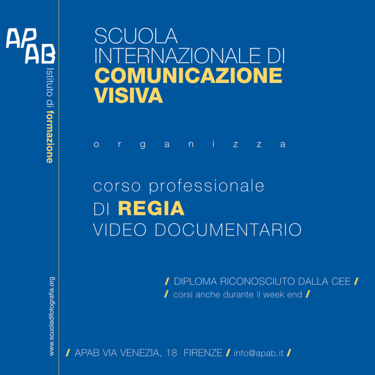Corso Professionale Di Regia Video Documentario 2022-2023