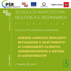 Formazione gratuita per consulenti: Aziende agricole resilienti: mitigazione e adattamento ai cambiamenti climatici, agrobiodiversità e sistemi di agroforestry